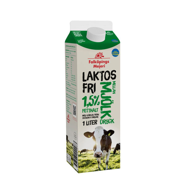 Laktosfri mellanmjlksdryck 1,5 %